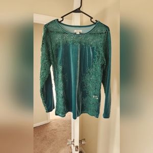 Velvet top
